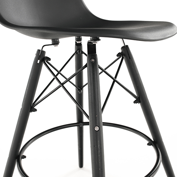 Barová židle Caribik (černá)