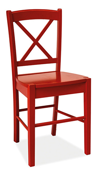 Jídelní židle BRW CD-56 červená *výprodej