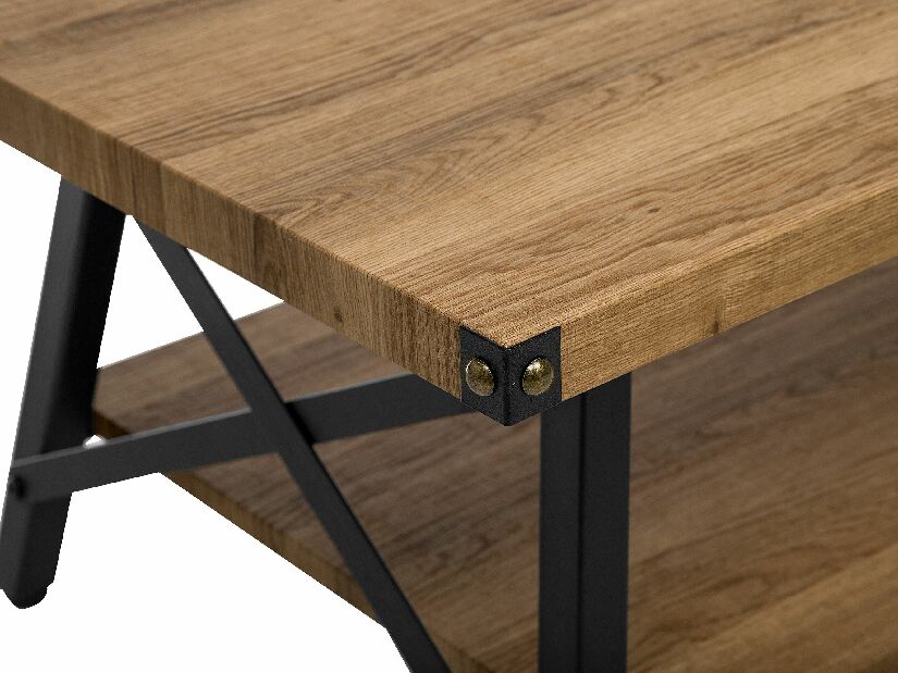 Konferenční stolek Caralita (tmavé dřevo)