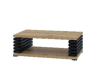Konferenční stolek Palga 2 (artisan + černá)