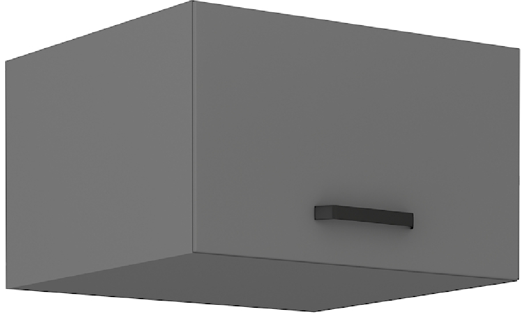 Horní kuchyňská skříňka Nesia 60 NAGU 36 1F (Antracit)