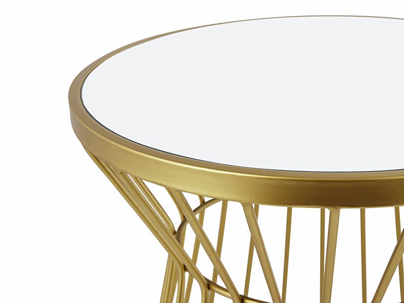Konferenční stolek GOLDEO (zlatá)