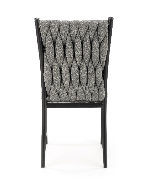 Jídelní židle Kulus (šedá + černá)
