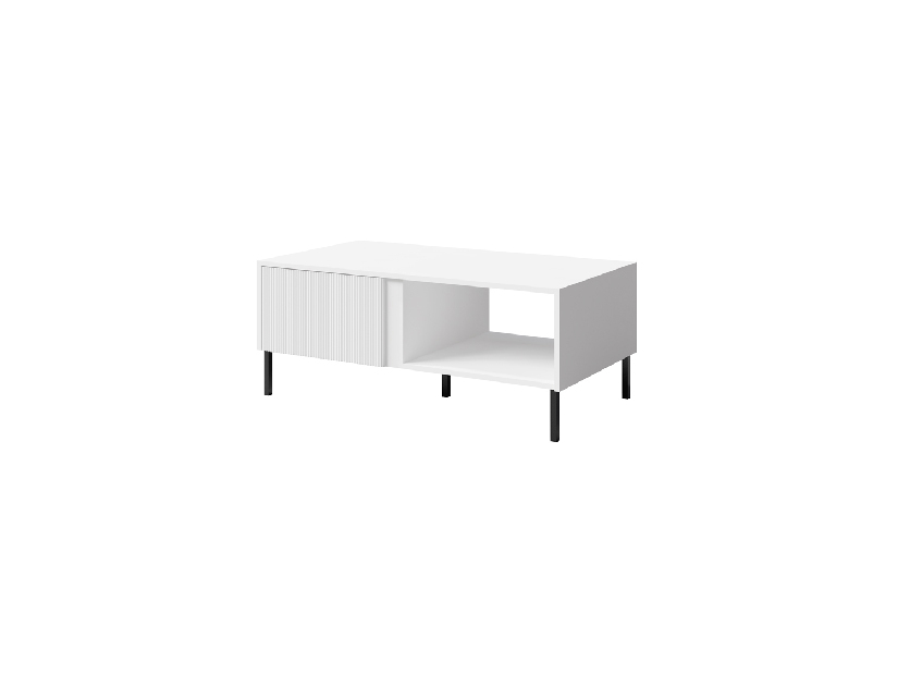 Konferenční stolek Munkki 8 (bílá + černá)