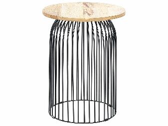 Příruční stolek Wyatt (světlé dřevo)