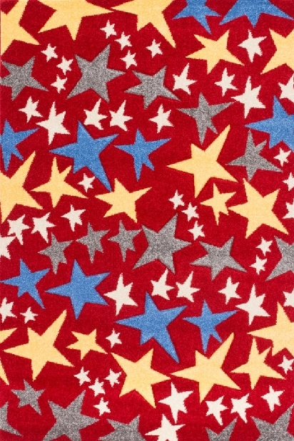 Dětský koberec Amigo 308 Red (190 x 133 cm)