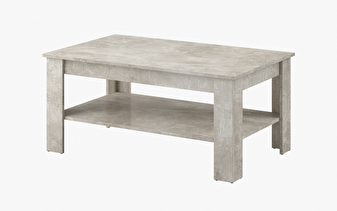 Konferenční stolek Mollo (světlý beton)