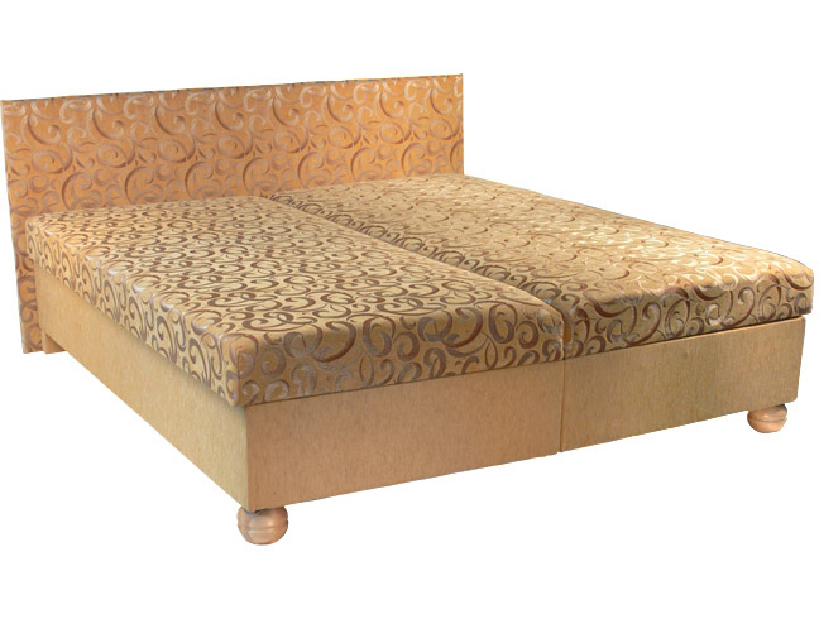 Manželská postel 180 cm Tamara (s pružinovou matrací)