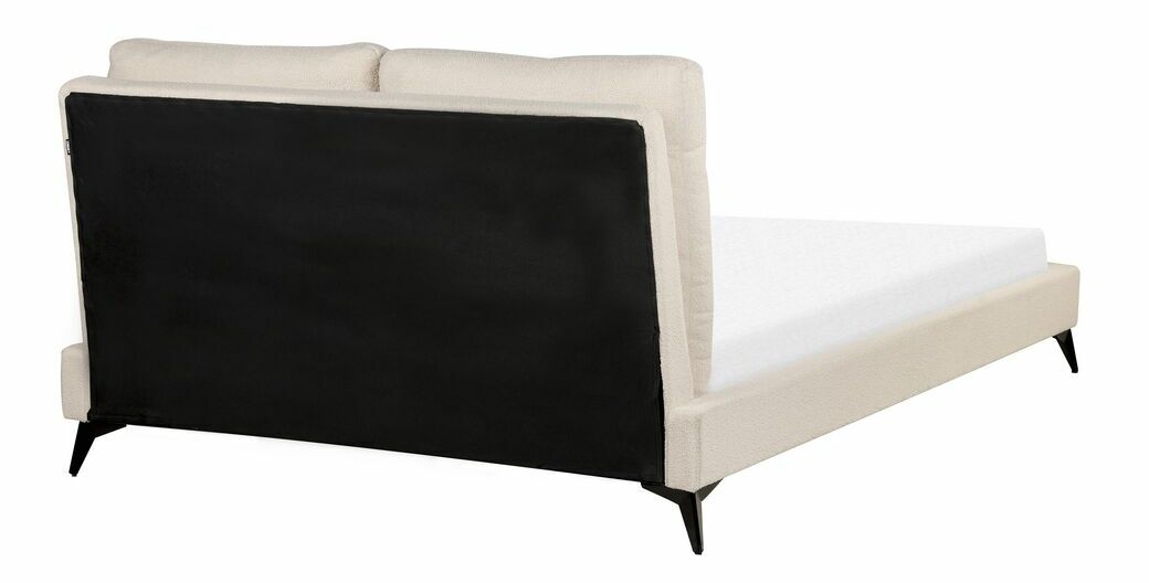 Manželská postel 140 cm Mellody (béžová) (s roštem)