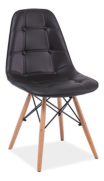 Jídelní židle Axel (černá)