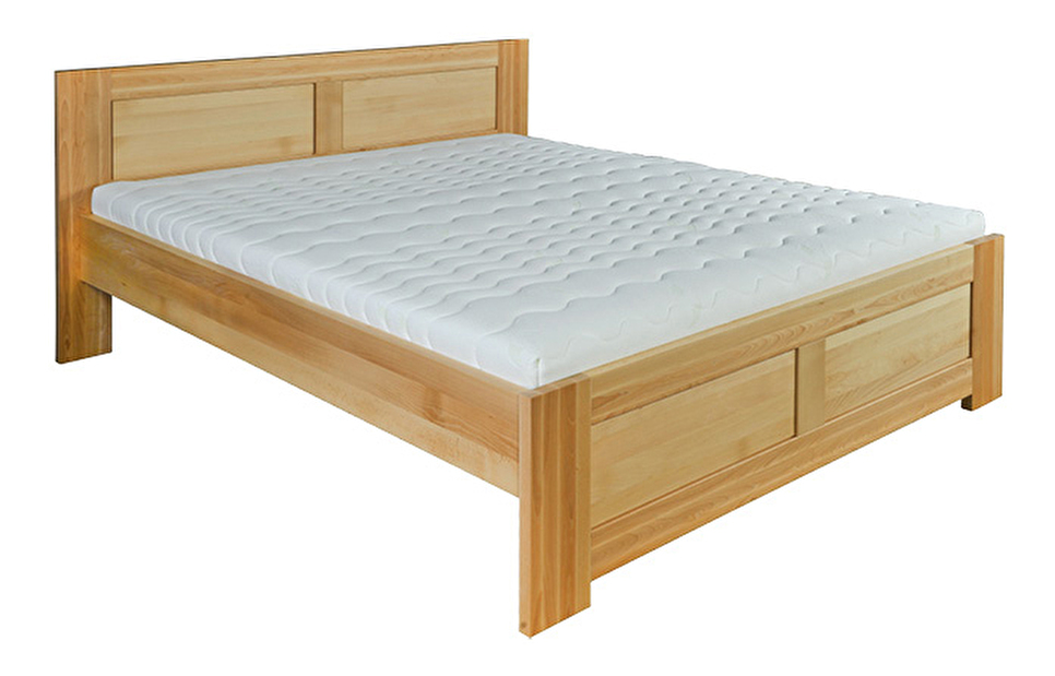 Manželská postel 180 cm LK 112 (buk) (masiv)