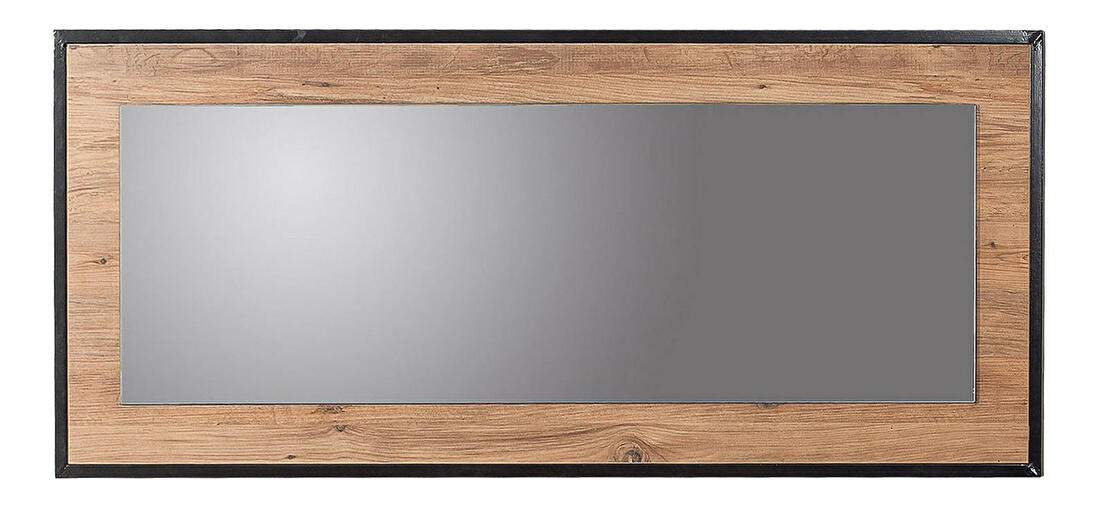 Zrcadlo Quebeck 150 (Borovice antlantic + Černá)