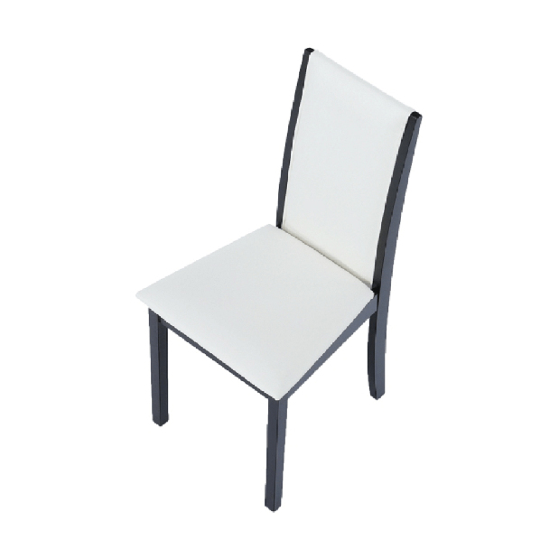 Jídelní židle Verni New (wenge + bílá)