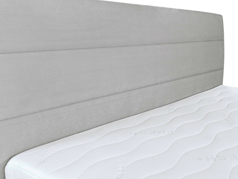 Manželská postel 160 cm BRW Cosala II (šedá) (s roštem)