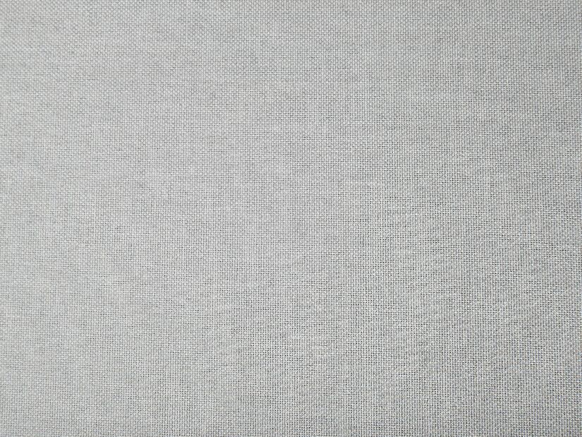 Modulární pohovka FELLE (polyester) (světle šedá) (pro 3 lidi) (s taburetem)