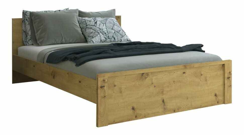Jednolůžková postel 120 JESS (dub artisan)