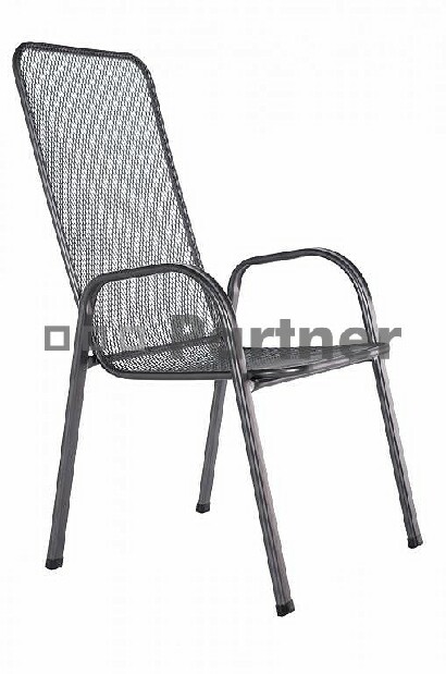 Zahradní židle Sága vysoká (kov)