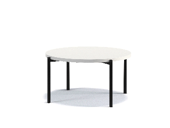Konferenční stolek Sideria A (lesk bílý)