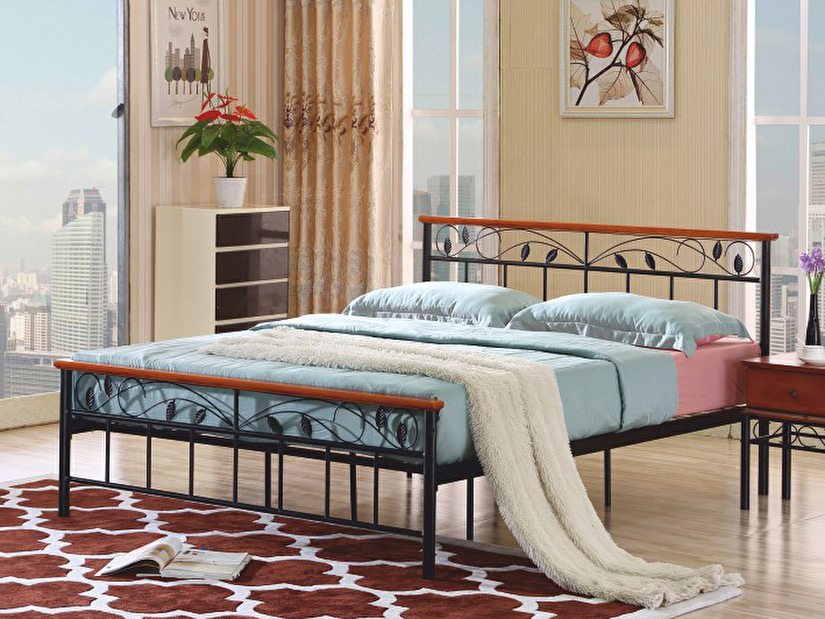 Manželská postel 180 cm Morena (s roštem)