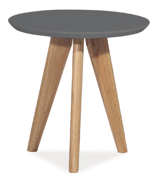 Barový stůl Milan S1 (lesk vysoký šedý)