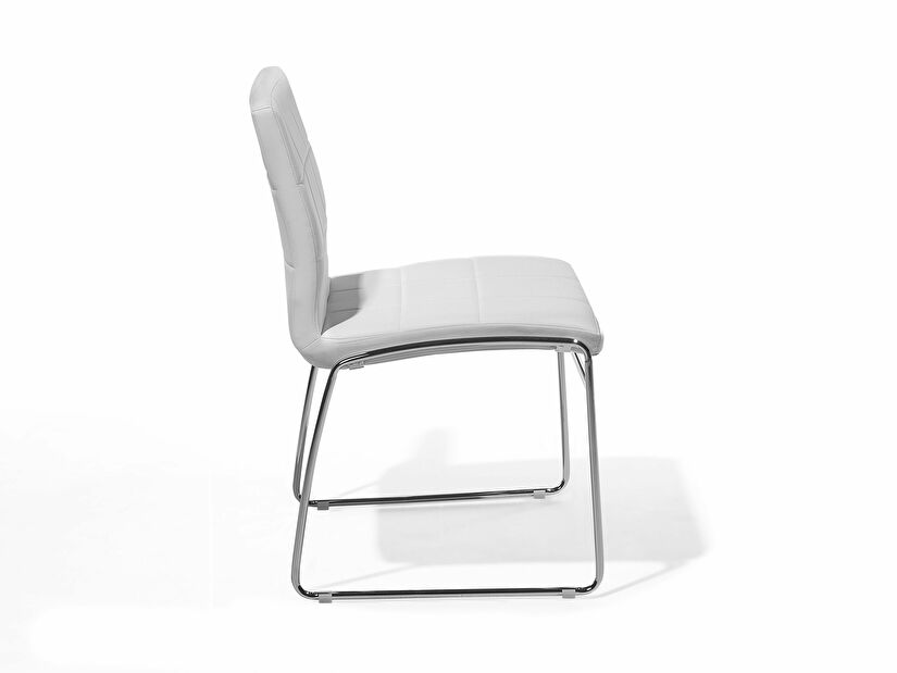 Set 2ks. jídelních židlí Kirk (bílá)