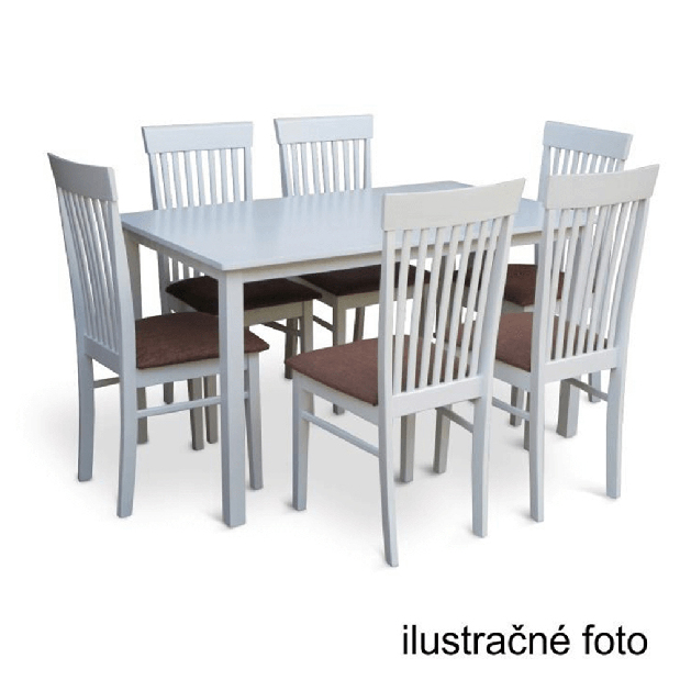 Jídelní stůl 135 cm Astre (bílá)