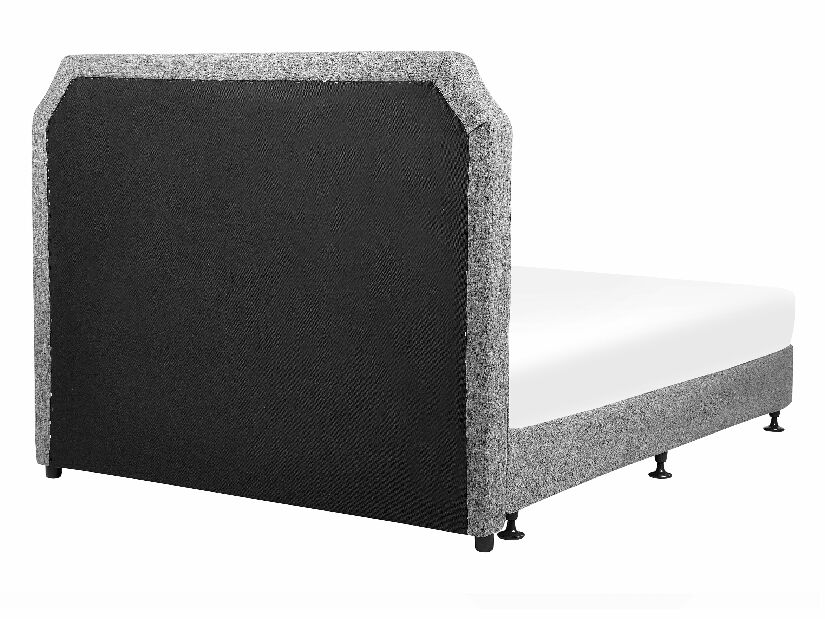 Manželská postel 180 cm COLOGNE 2 (s roštem a matrací) (šedá)