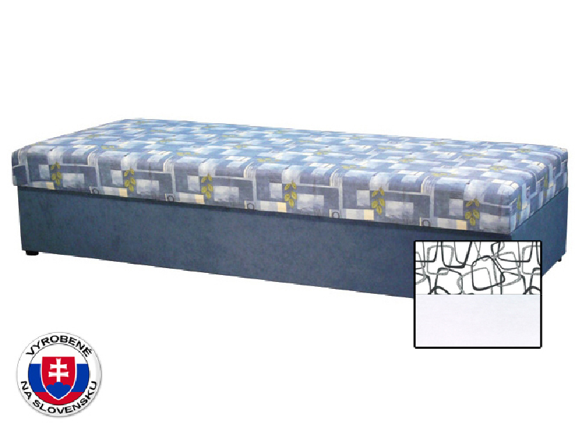 Jednolůžková postel (válenda) 180x90 cm Kasvo (se sendvičovou matrací) *výprodej