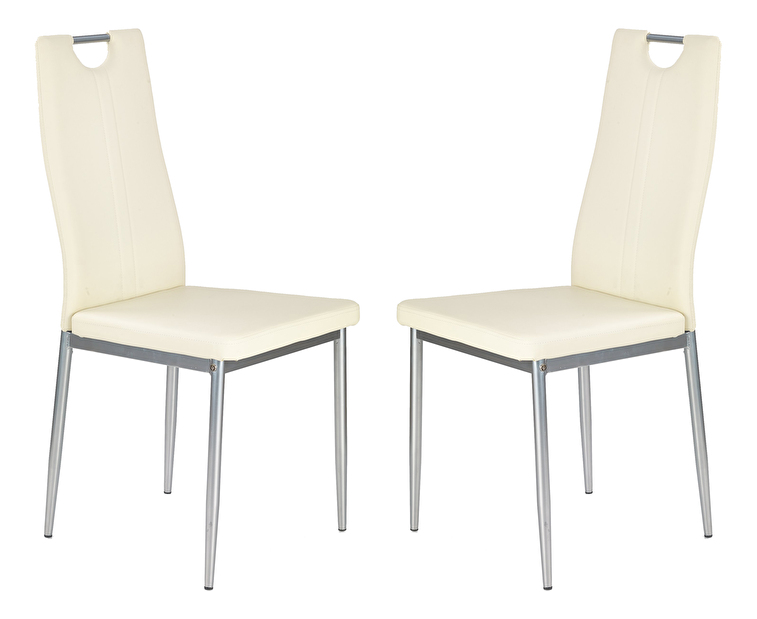 Jídelní židle K202 (krémová) (2ks.) *výprodej