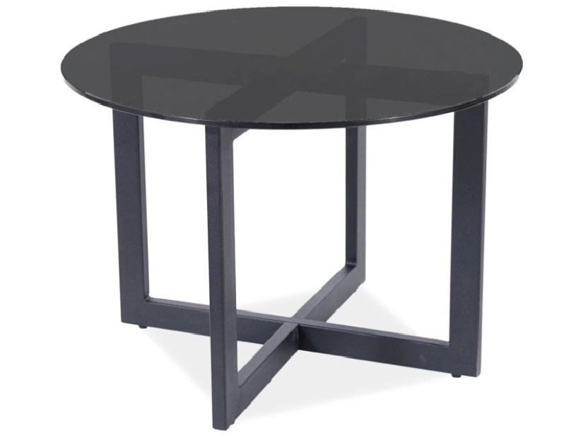 Konferenční stolek Alpha (černá + černá)