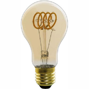 LED žárovka Led bulb 11403F (zlatá + jantar)