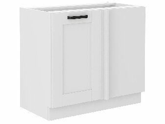 Dolní kuchyňská skříňka Lucid 105 ND 1F BB (bílá + bílá)