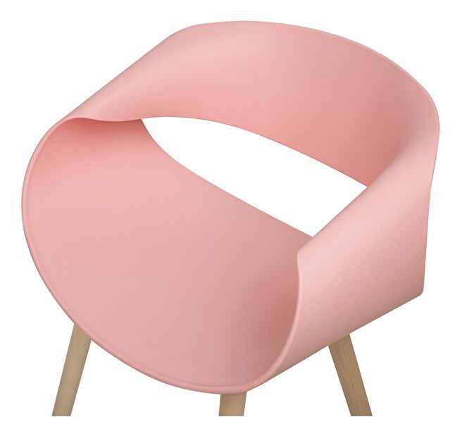 Set 2ks. jídelních židlí Charm (růžová)