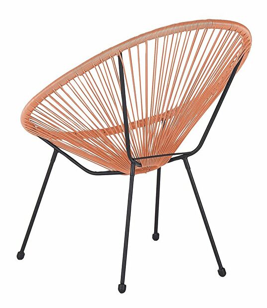 Set 2ks. zahradních židlí Alvarez II (oranžová)