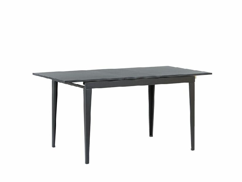 Jídelní stůl NOROLLA (černá) (pro 4 až 6 osob)