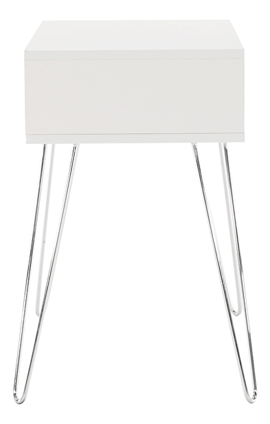 Noční stolek Lempe (bílá)