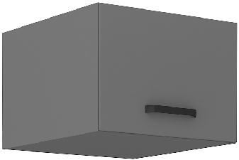 Horní kuchyňská skříňka Nesia 50 NAGU 36 1F (Antracit)