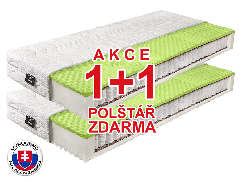 Taštičková matrace Benab Ergomax 200x90 cm (T3/T4) (s polštáři) *AKCE 1+1 *výprodej