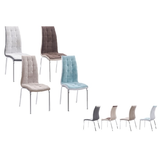 Jídelní židle Gerda new (fialová + černá)