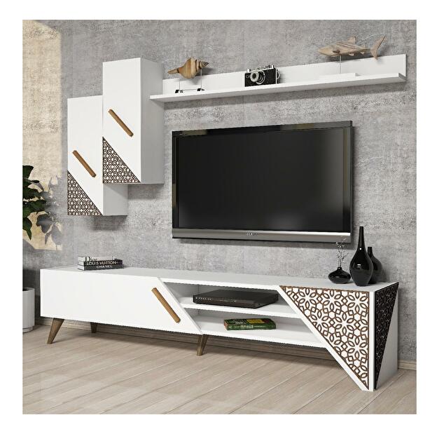 TV stolek/skříňka Berny (bílá)