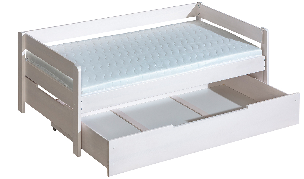 Jednolůžková postel 90 cm Balos (s roštem a úl. prostorem)