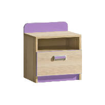 Noční stolek Lavendon L12 (fialová)