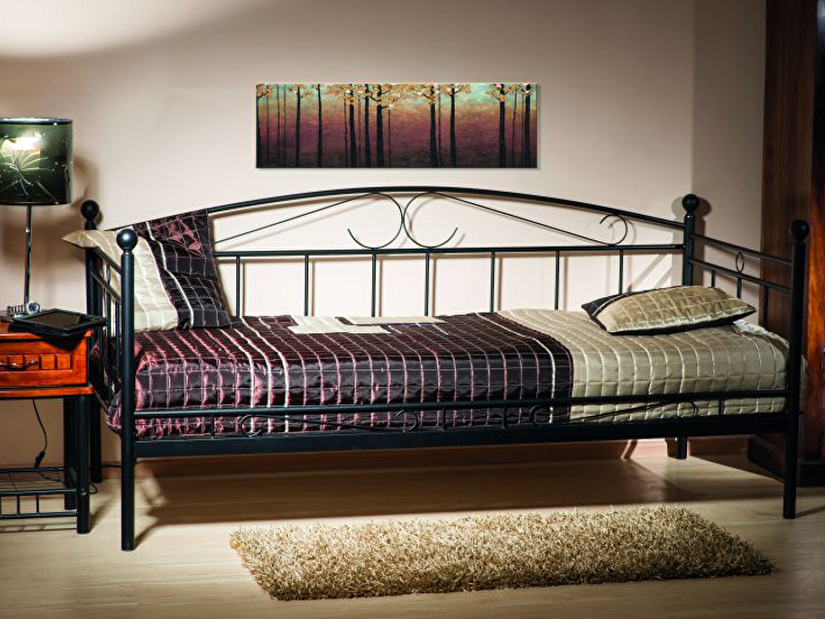 Jednolůžková postel 90 cm Adele (s roštem)