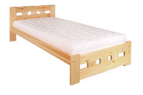 Jednolůžková postel 90 cm LK 145 (masiv)