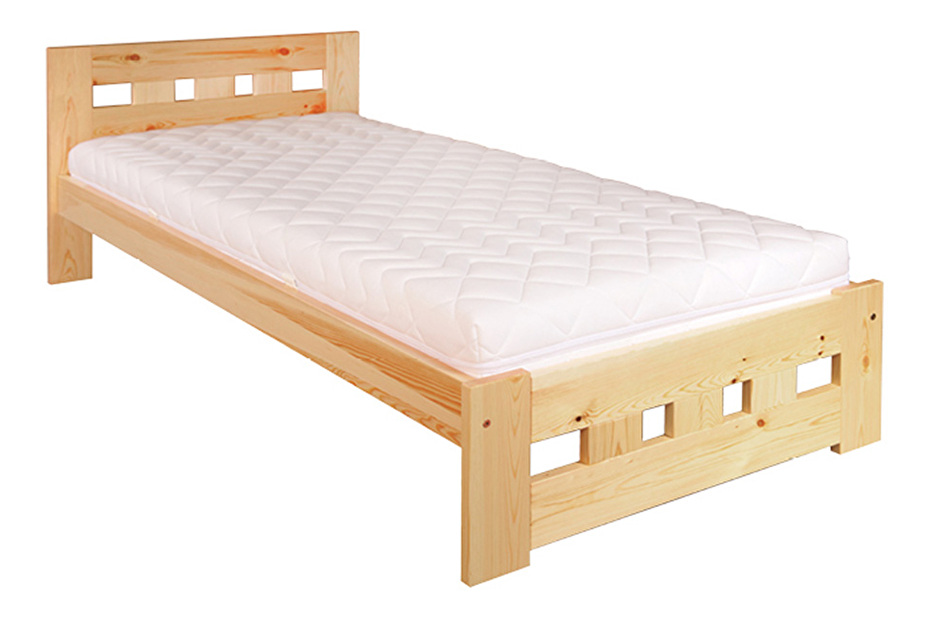 Jednolůžková postel 80 cm LK 145 (masiv)
