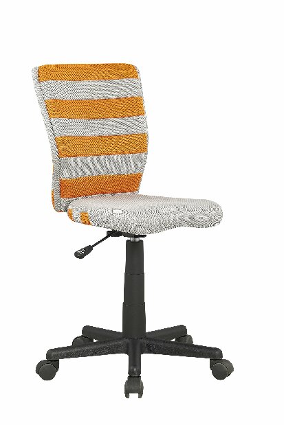 Dětská židle Fuego (šedá + oranžová)