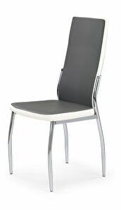 Jídelní židle Sepa (šedá + bílá)