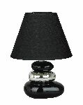 Stolní lampa Salem 4950 (černá + stříbrná)