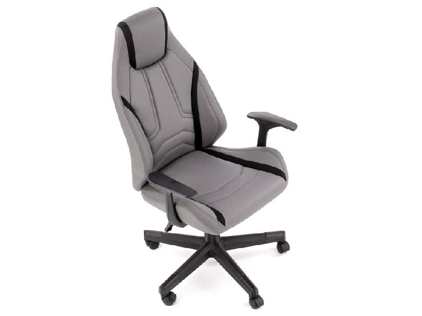 Kancelářská židle Tanen (černá + šedá)