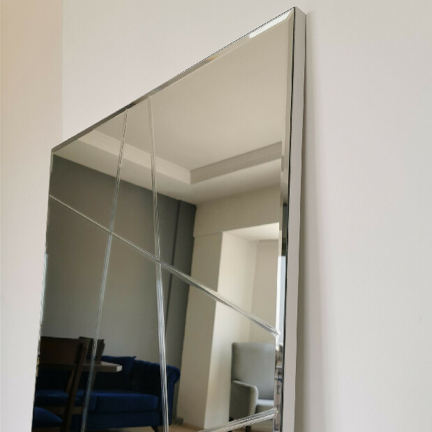 Zrcadlo Silvery VIII (Stříbrná)